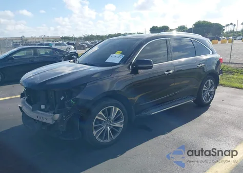 2017 Acura Mdx Technology Package z USA, uszkodzony, nr VIN 5FRYD3H54HB006341